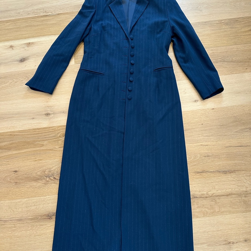 Virani white label navy 3-piece suit